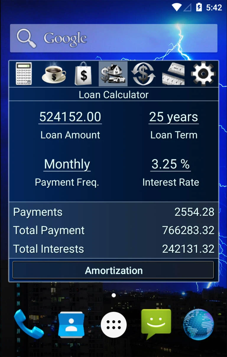 Mad Calculator Widget (multi) screenshot