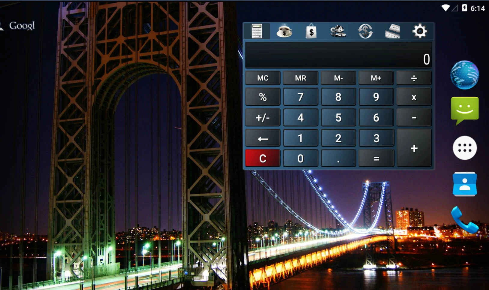 Mad Calculator Widget (multi) screenshot